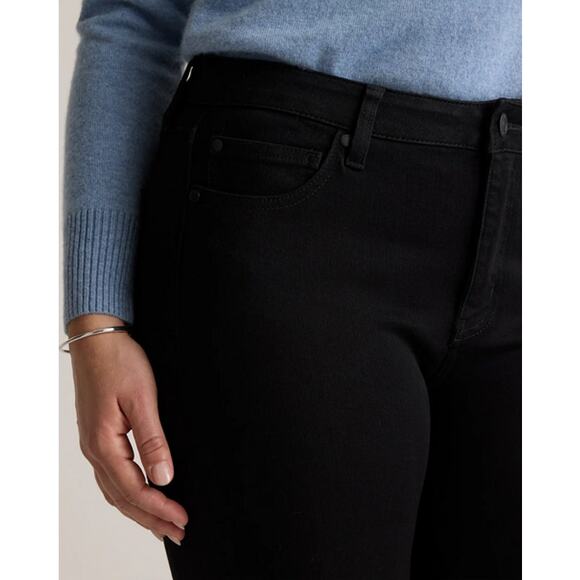 Quince Stretch Mid Rise Slim Stright Jeans Size 30/28 NWT - Picture 5 of 8